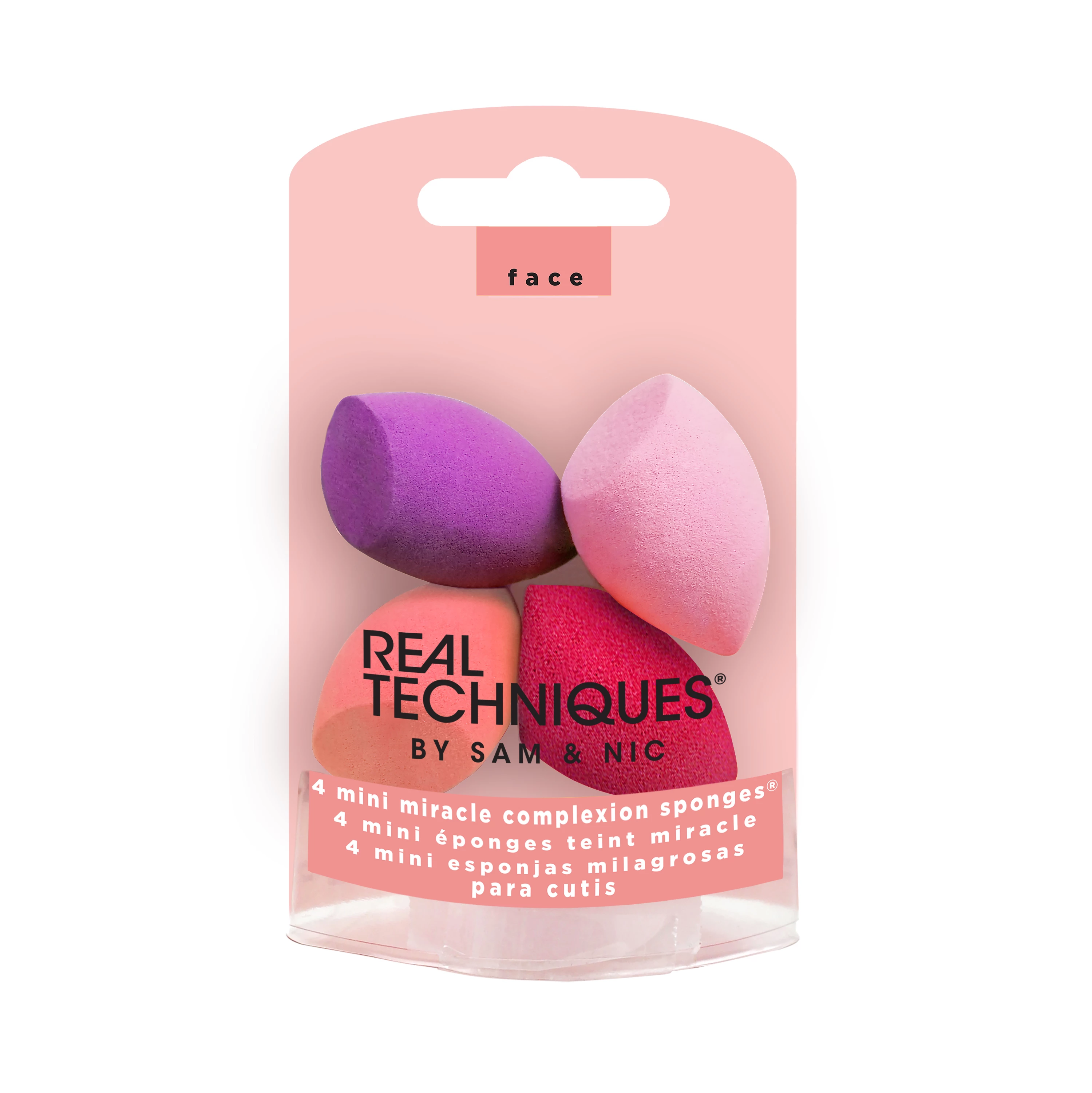 4 mini spužvice za čudotvorni ten - Real Techniques