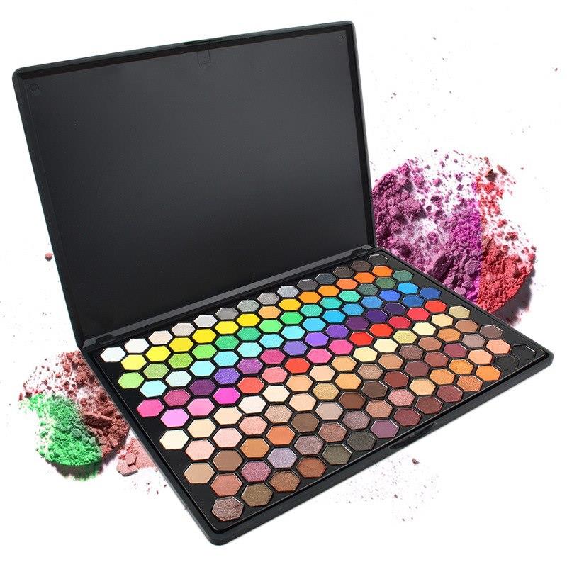Paleta de Sombras Profissional com 149 Cores, Glitter Colorido, Sombras Matte com Espelho, Kit de Maquiagem para Olhos