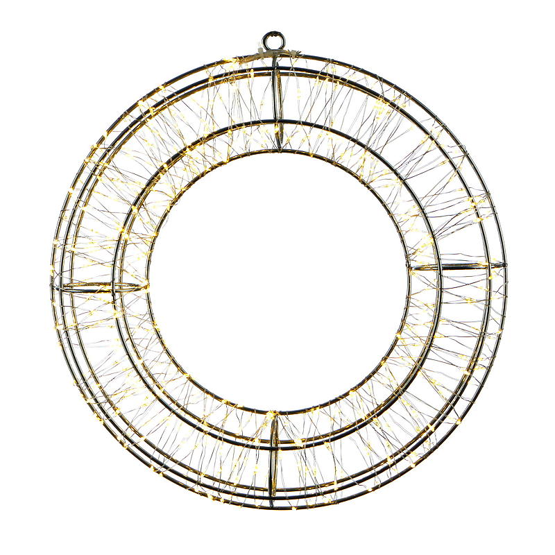 Home Dazzle dekorativ ring ø 30 cm med LED