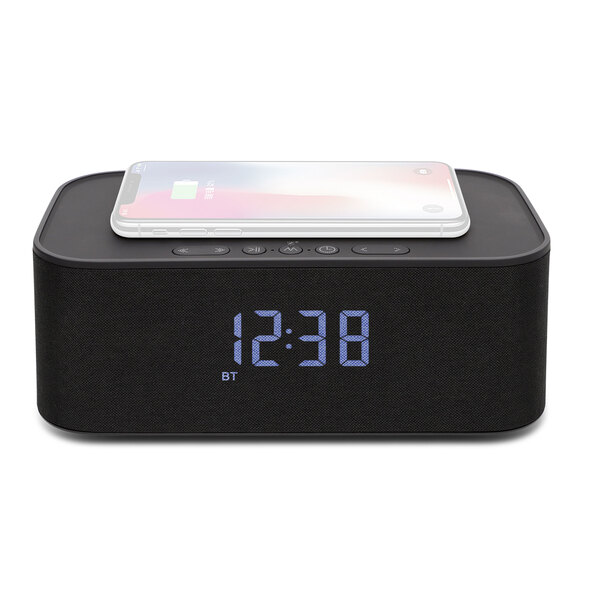 Alarm clock with Bluetooth® speaker