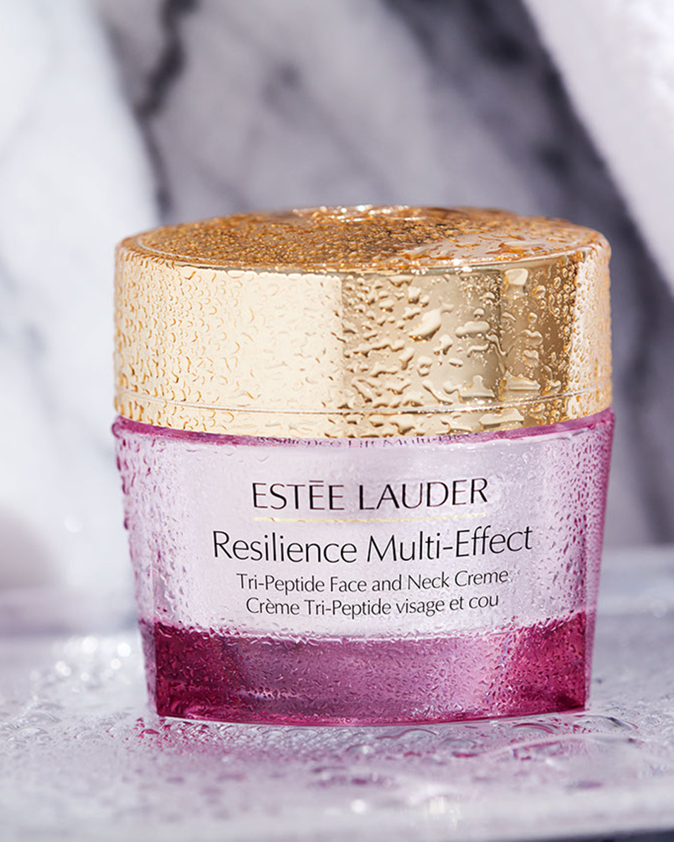 ESTÉE LAUDER RESILIENCE MULTI-EFFECT TRI-PEPTIDE RIJKE NACHTCRÈME GEZICHT & HALS - LIFTEND & ANTI-AGING