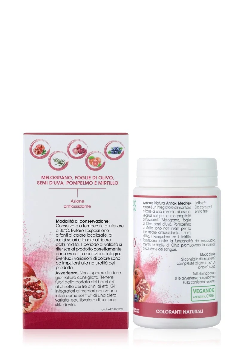 ARMORES Armores Antiox Mediterraneo 60 tabletten Antioxidant supplement