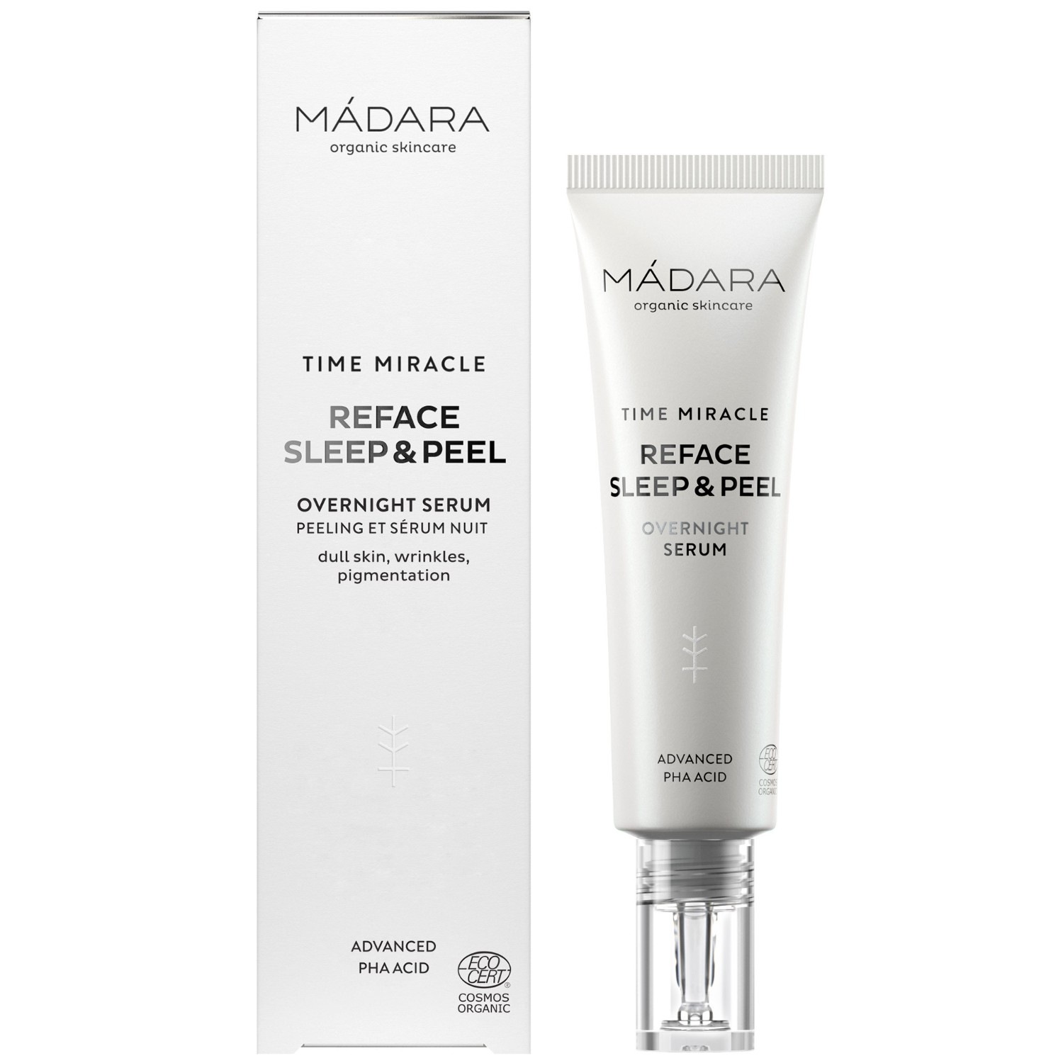 MÁDARA Reface Sleep & Peel Sérum Resurfaçant