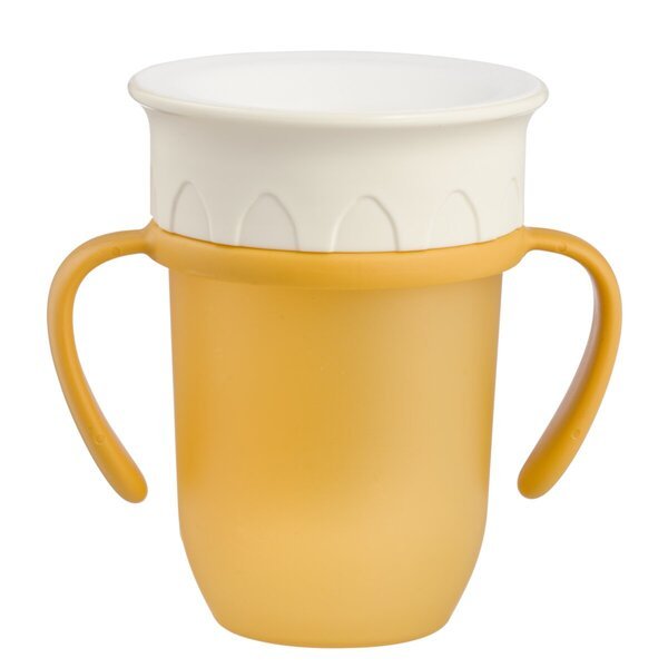 Kruidvat 6+M 360° lonček proti puščanju<br>rumena, bela, 210 ml