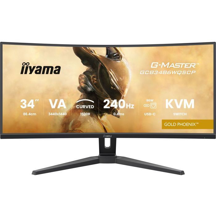 Ecran PC Gamer incurvé - IIYAMA - 34