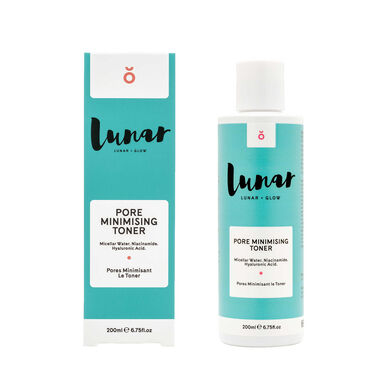 Lunar Glow Pore Minimizing Toner Hyaluronsyre Daglig ansiktstoner Pore Minimizer 200 ml 200 ml