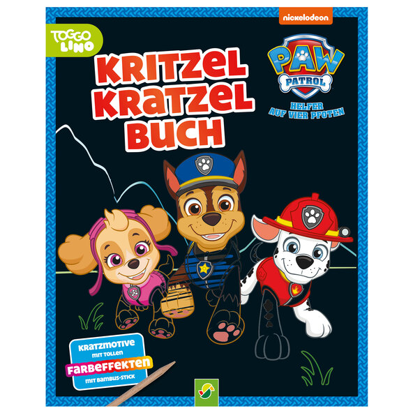 Βιβλίο Σκριμπλών PAW Patrol