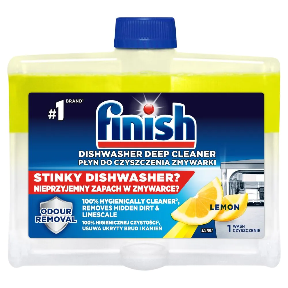 Finish Płyn do czyszczenia zmywarek, Cytrynowy