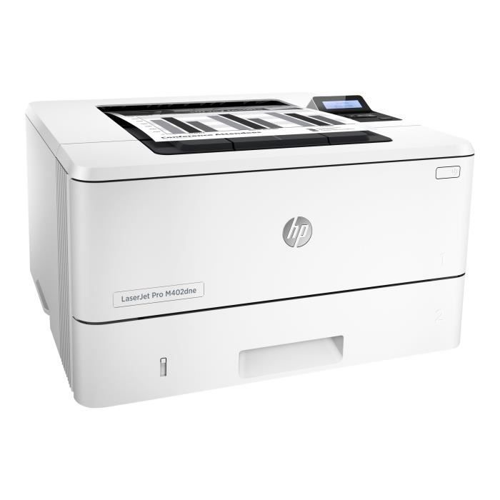 Imprimante laser monochrome HP LaserJet Pro M402dne Recto-verso A4-Legal jusqu'à 40 ppm
