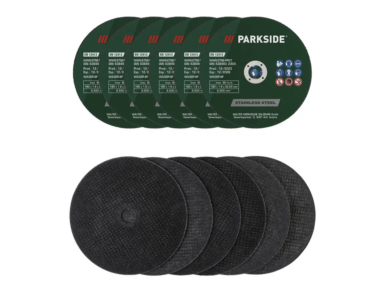 Σετ δίσκων και τυμπάνων PARKSIDE® Ø 180 mm
