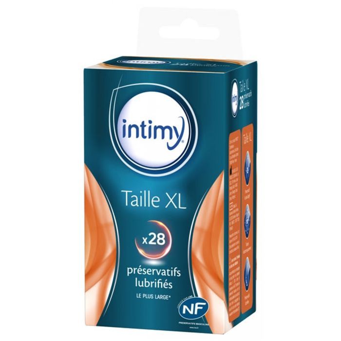 Intimy Taille XL 28 préservatifs