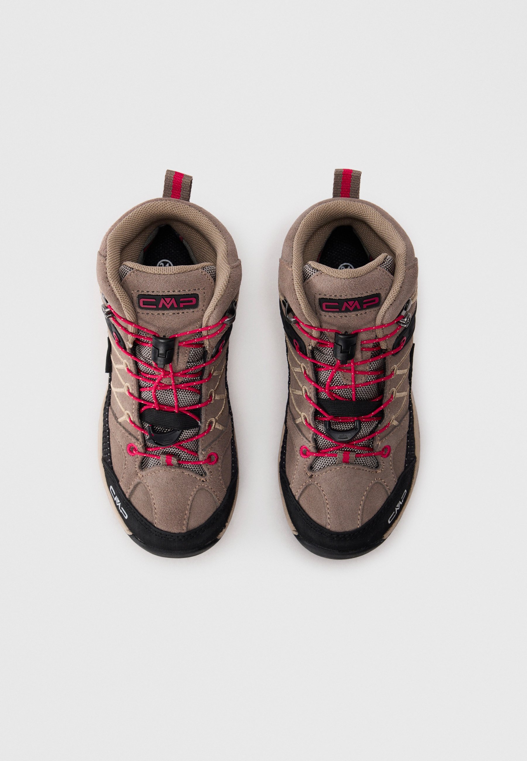 CMP RIGEL UNISSEX - Botas de caminhada - deserto/carmim