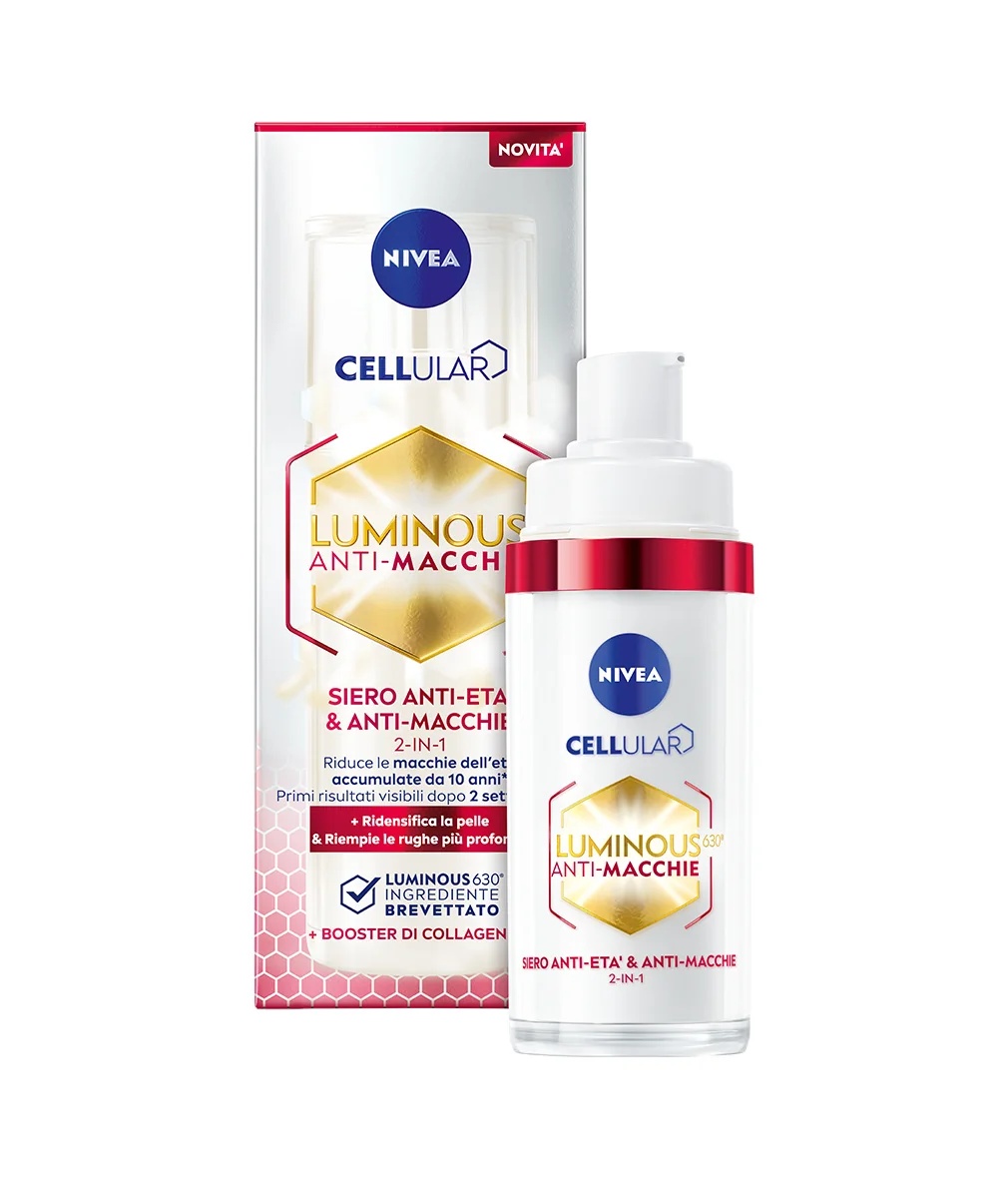 NIVEA Luminous630 2in1 Serum 30ml gegen Hautalterung und Hautunreinheiten