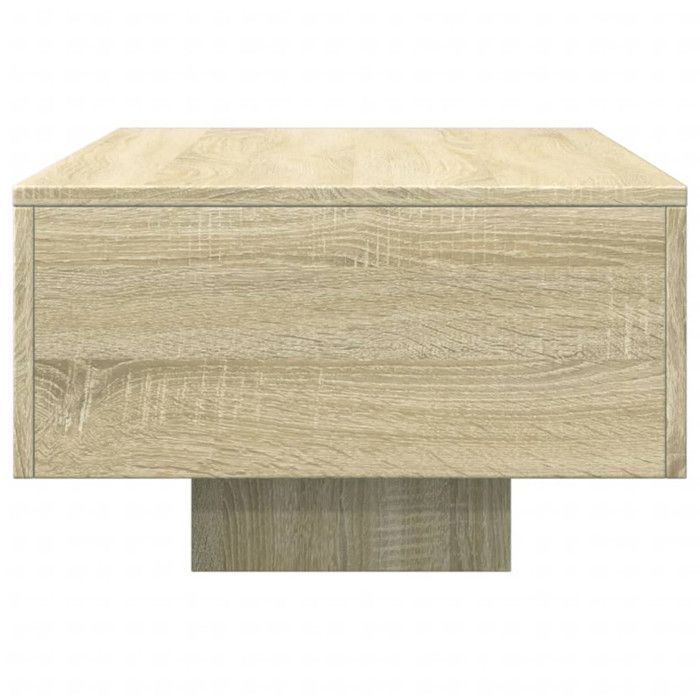 Tavolino da caffè vidaXL Sonoma Oak 100x49,5x31 cm in legno ingegnerizzato, tavolino laterale, tavolino da soggiorno, tavolino d'appoggio 834894