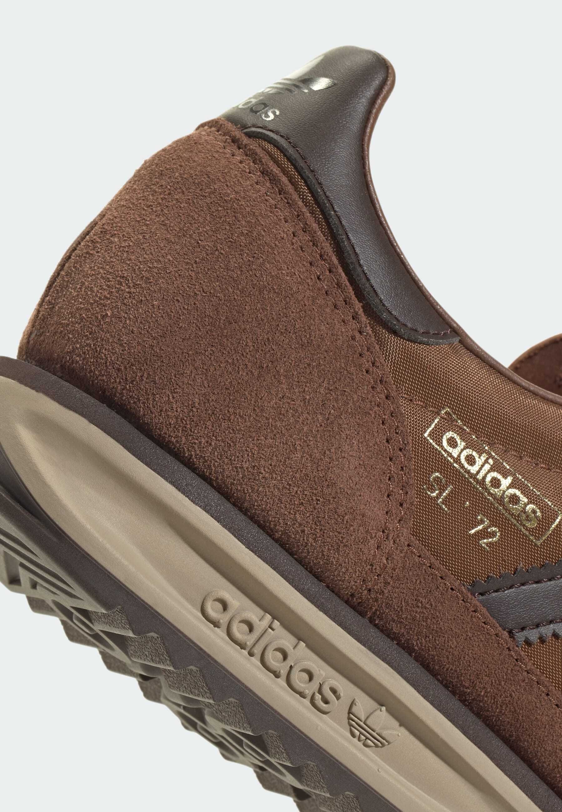 adidas Originals SL 72 RS UNISEX - Sneakers - tweedehands bruin/donkerbruin wit/cargo