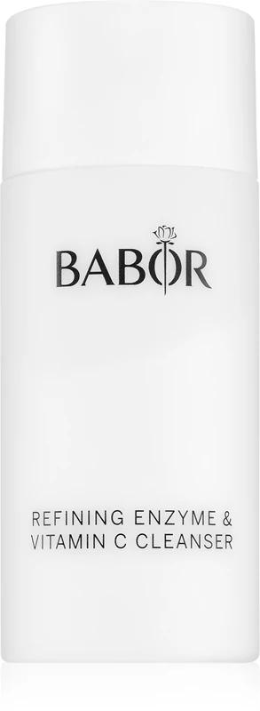 BABOR Limpador Refinador Enzimático e Vitamina C, esfoliante em pó suave
