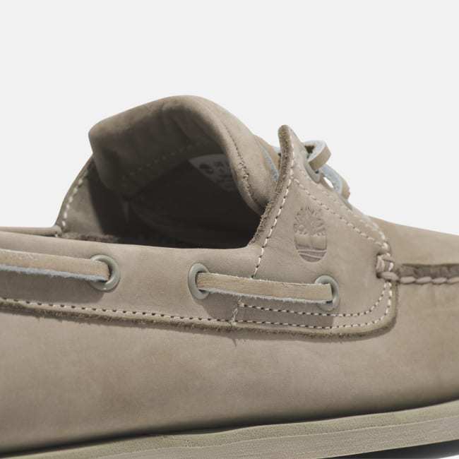 Scarpa da Barca in Pelle Classic da Uomo in                beige