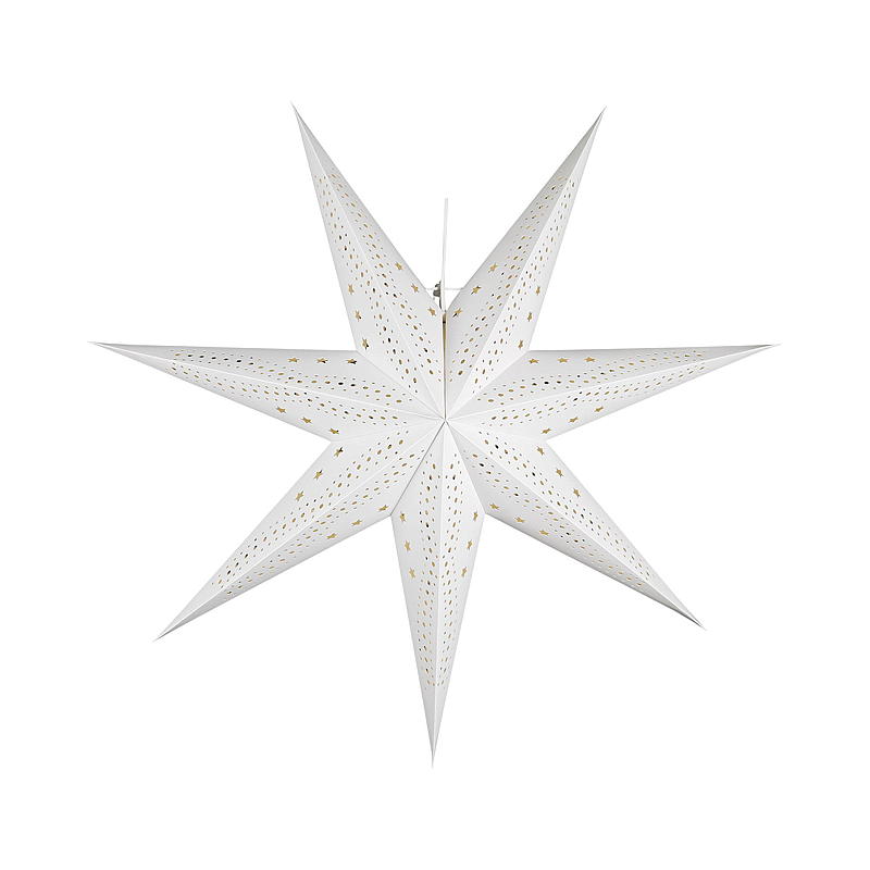 Flor de Pascua para el hogar, 75 cm, blanca, Andromeda