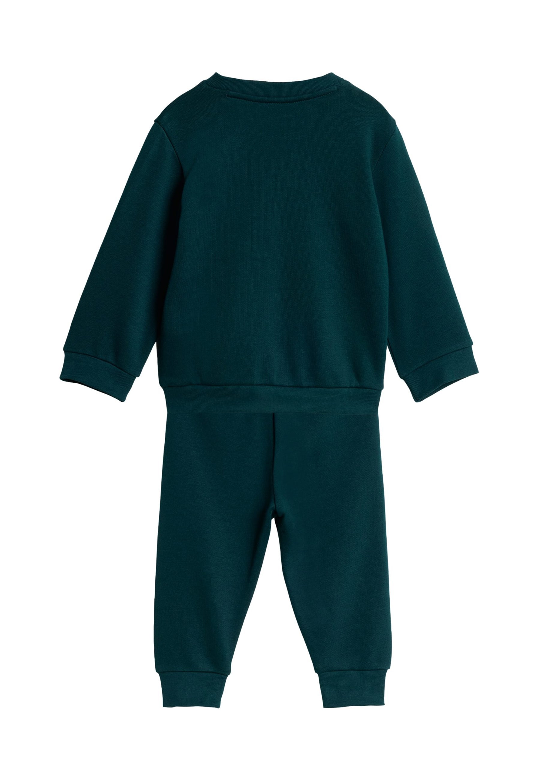 adidas Originals CREW SET - Melegítő - aurora borostyán/fekete