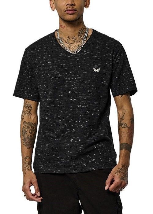 KAPORAL - Men's Black Heathered T-shirt BETER