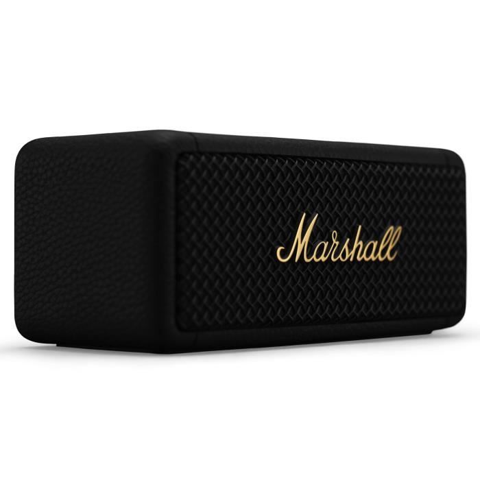 MARSHALL EMBERTON II - Altavoz inalámbrico portátil - 30 horas de autonomía - Bluetooth - Negro y latón