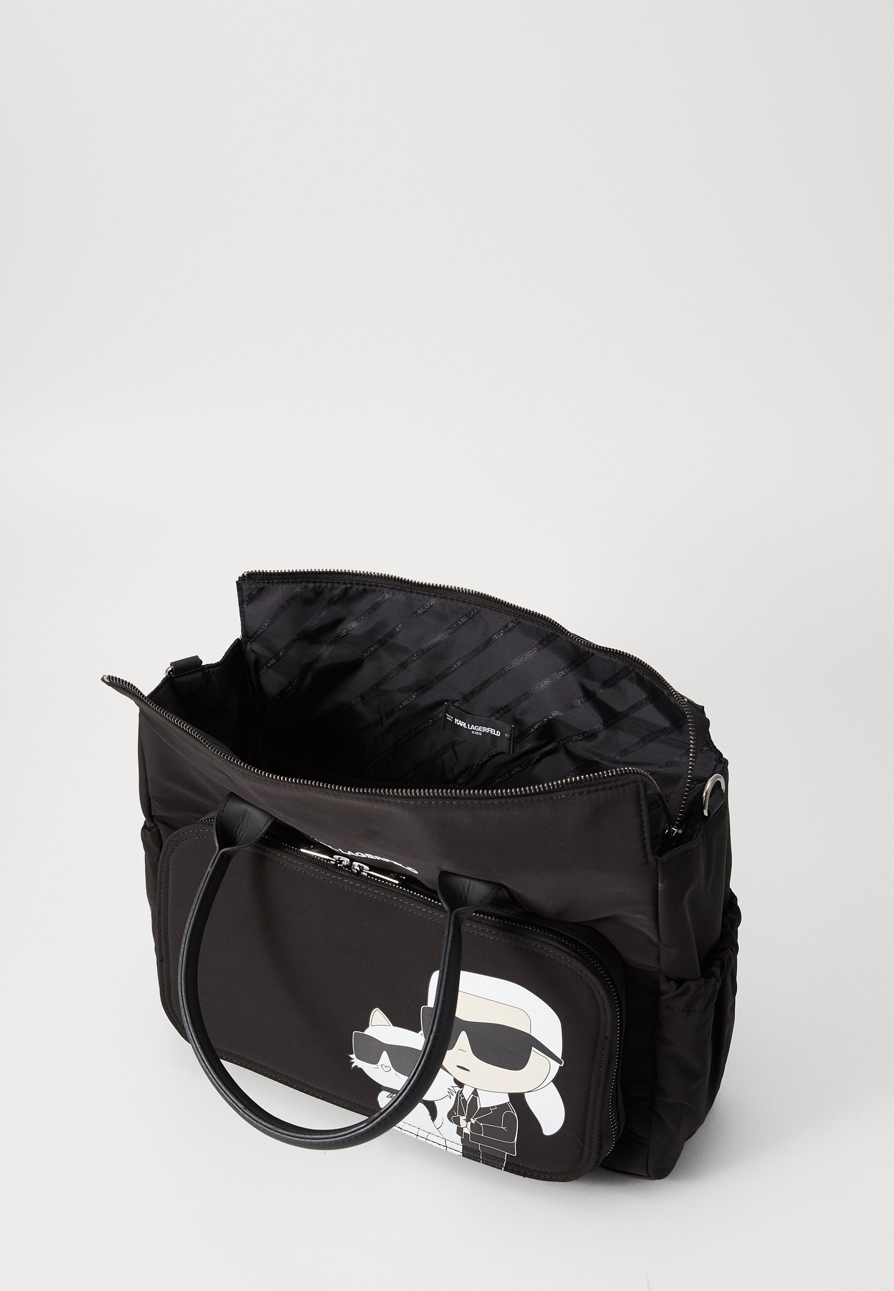 KARL LAGERFELD VERSCHOONTASSET VOOR KINDEREN - Verschoontas voor baby's - zwart