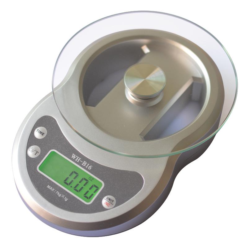 Precision LCD Digital Scales 7Kg 1g Digital Scale For Food Electronic Kitchen Scale With Timer Weight Balance Scale for Cooking