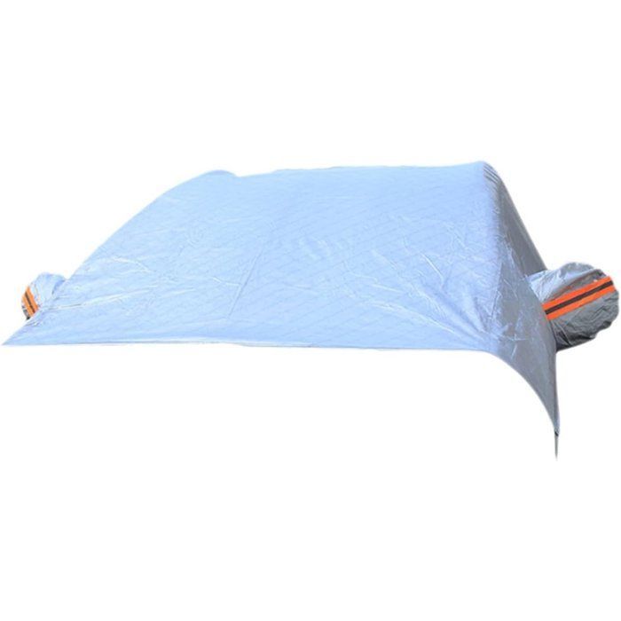 Funda resistente a las heladas - 230 x 148 cm - Parabrisas - Funda para coche - Protección para parabrisas - Película compuesta de aluminio y material no algodón