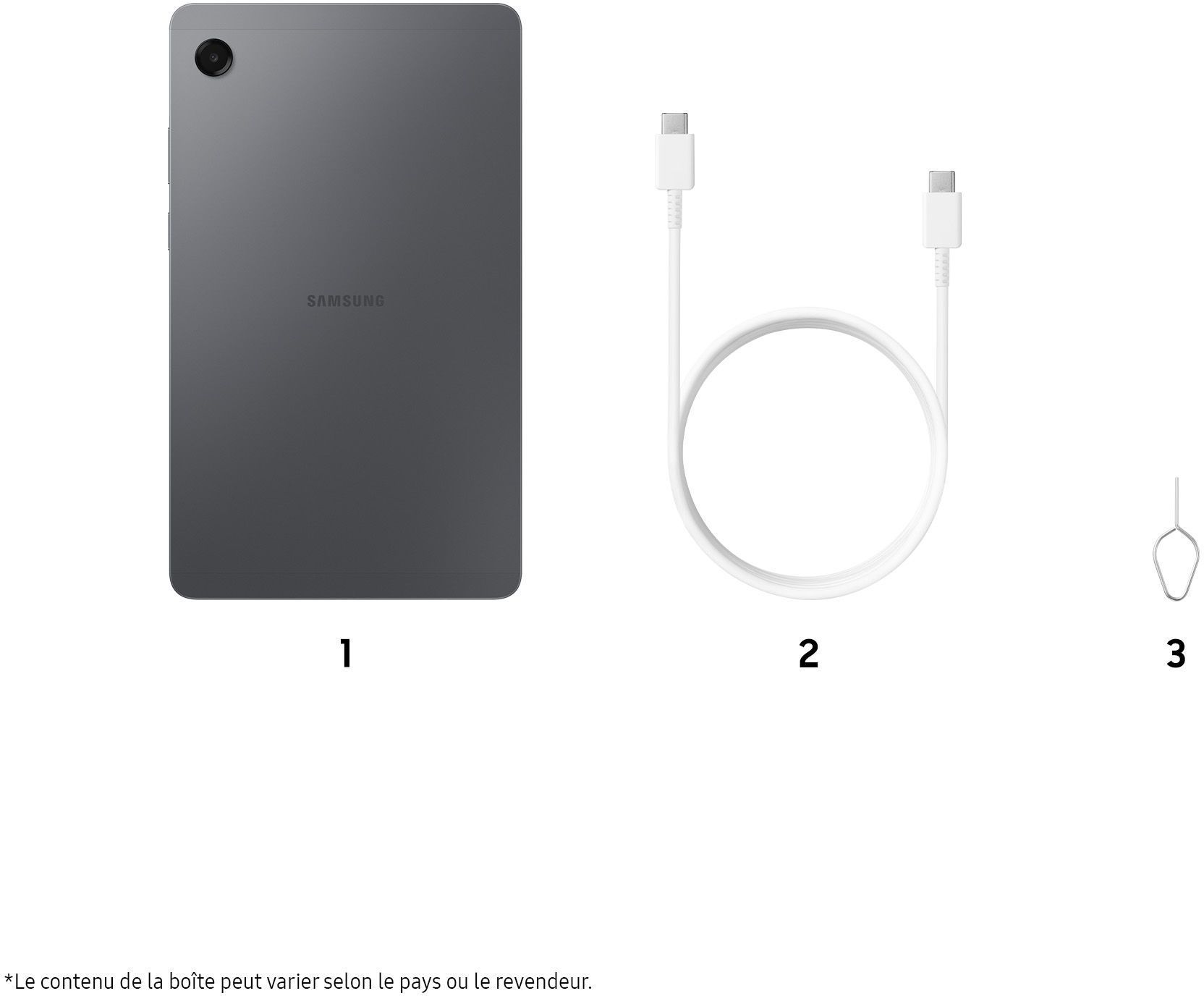 Samsung - Galaxy Tab A11 LTE - 64 GB - Gris