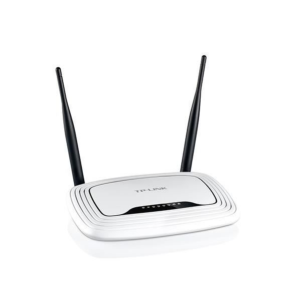 Routeur WiFi - TP-LINK - N300 Vitesse WiFi jusqu'à 300 Mbps - WiFi bande de 2,4GHz - 5 ports (4 ports Ethernet) - TL-WR841N