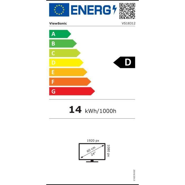 VIEWSONIC TD2423 - Tela LED - 24