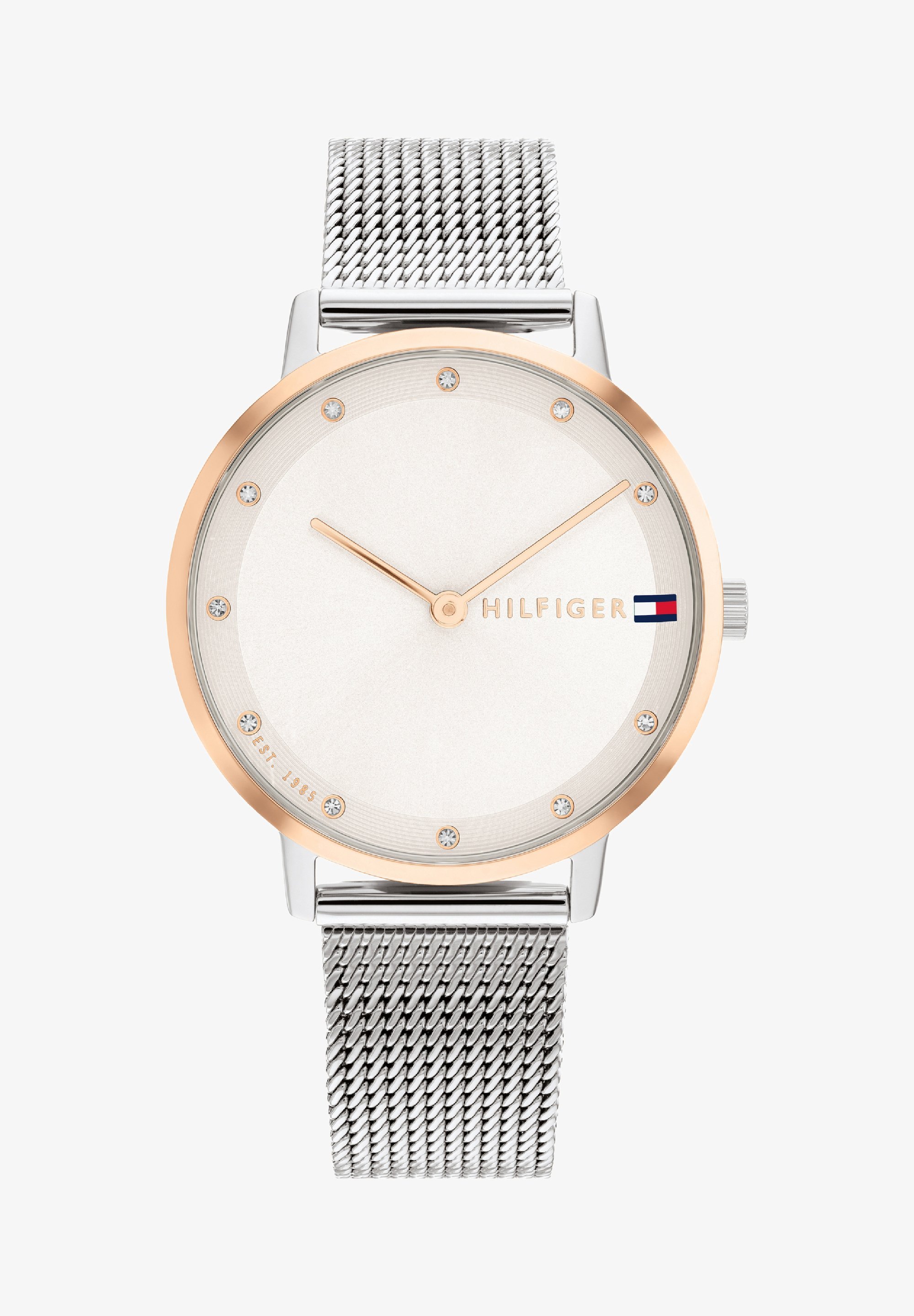 Tommy Hilfiger CLASSIC - Uhr - silberfarben/roségoldfarben