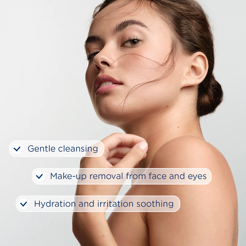 Bioderma Sensibio Gel Moussant: gel de limpeza suave e calmante para remoção de maquiagem.