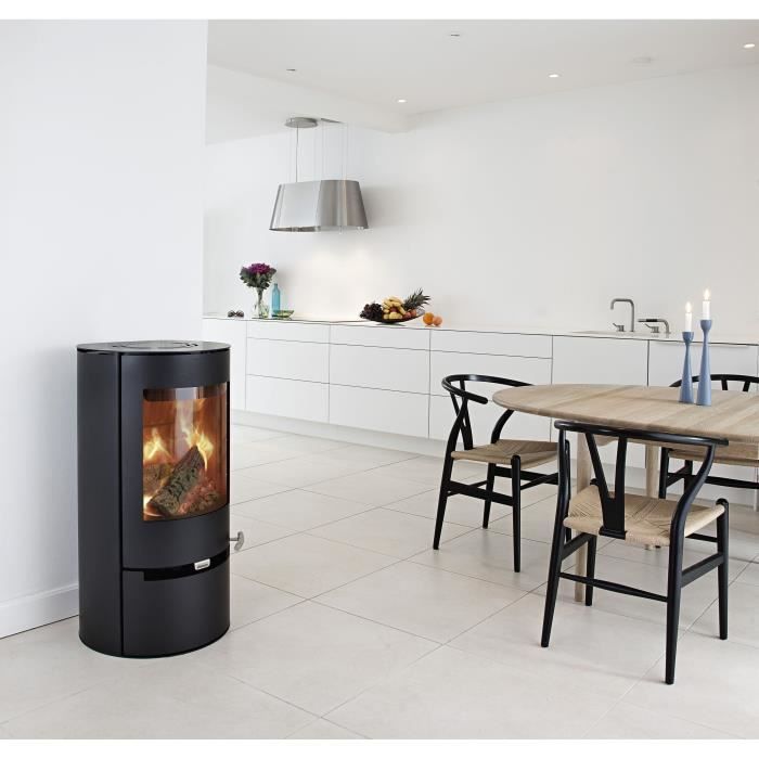 Poêle à bois - ADURO 9.1 - 50292 - 6 KW - Noir