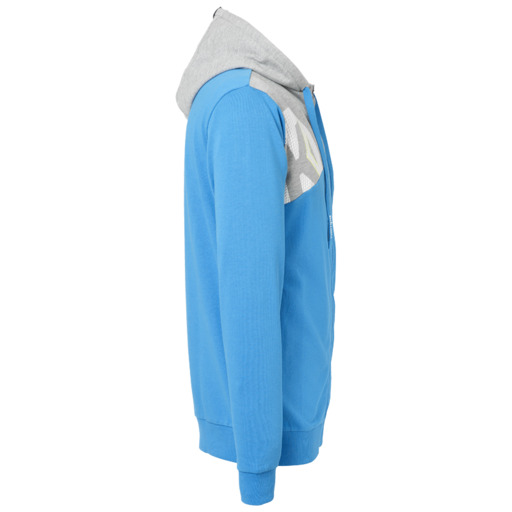  Core 2.0 Kapuzenjacke Kempa Blau/Dunkelgrau Me Kempa