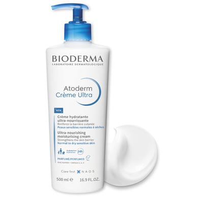 Bioderma Ultra vlažilna parfumirana krema za telo 500 ml 500 ml
