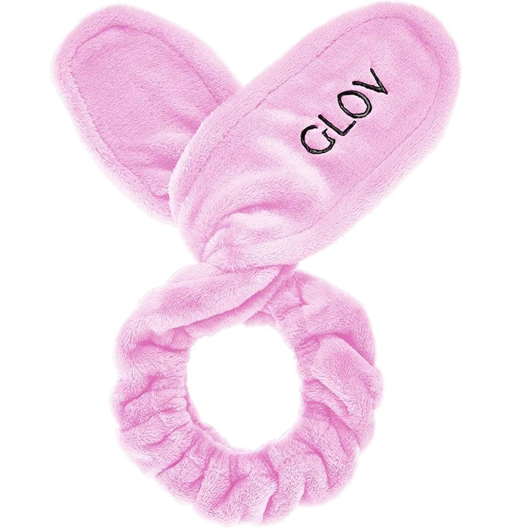 Glov Bunny Ears Pink Opaska kosmetyczna