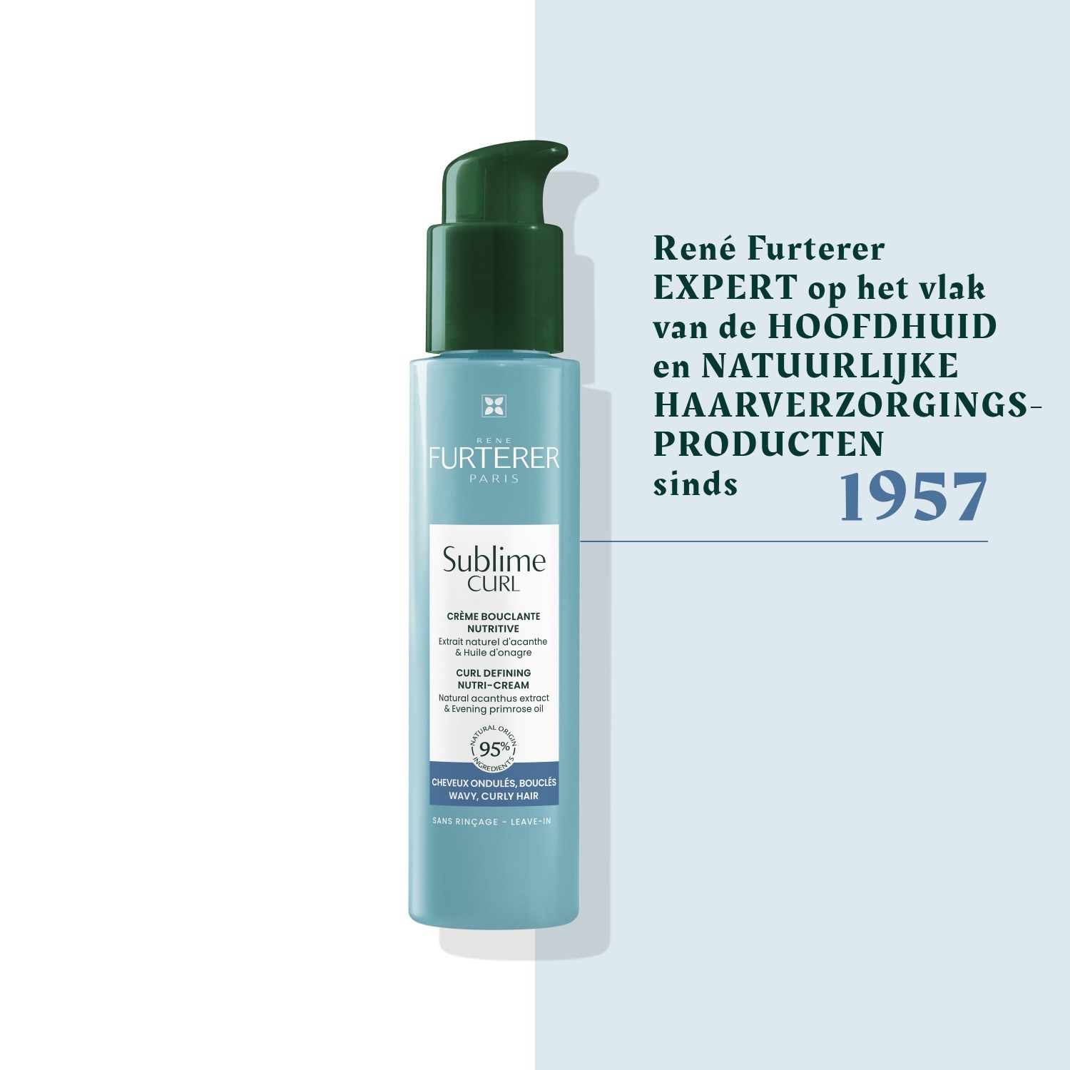 René Furterer Vlasový krém Sublime Curl Krém na definovanie kučier - 100 ml