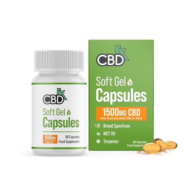 Capsule di gel morbido CBDfx - 1500 mg di CBD | Salute | Superdrug