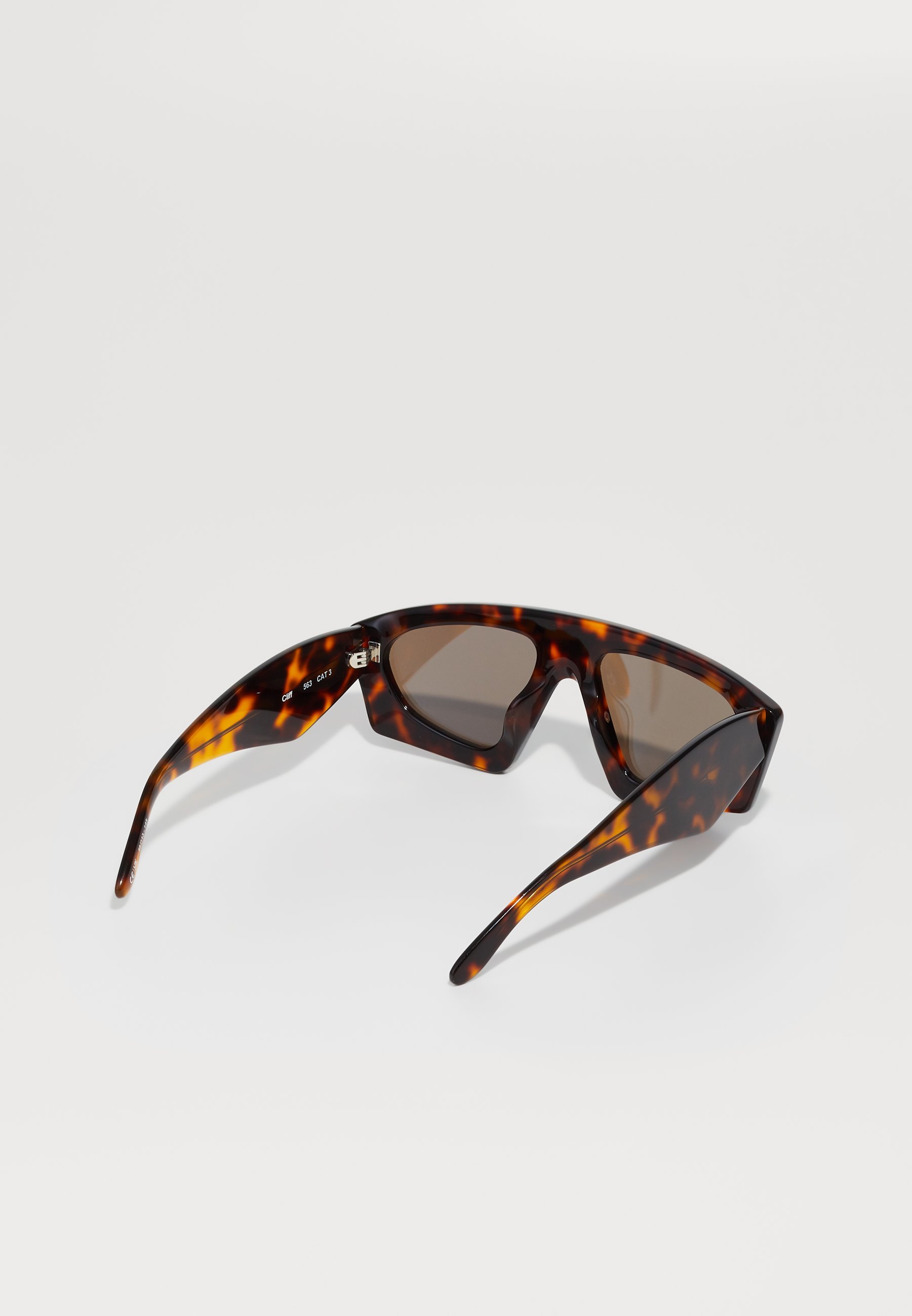 Henrik Vibskov CLIFF GLASSES UNISEX - Zonnebril - zwart