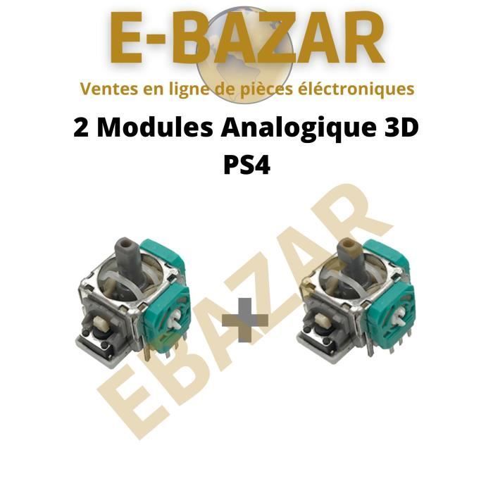 EBAZAR PS4 x2 Modules 3D Stick Analog controller PS4, PS4 Slim, PS4 Pro (NEW)
