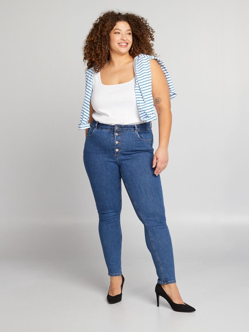 Calça Jeans Skinny L28 - AZUL