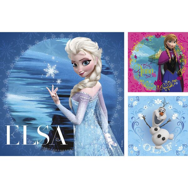 Frozen 3-in-1 Puzzle<br>