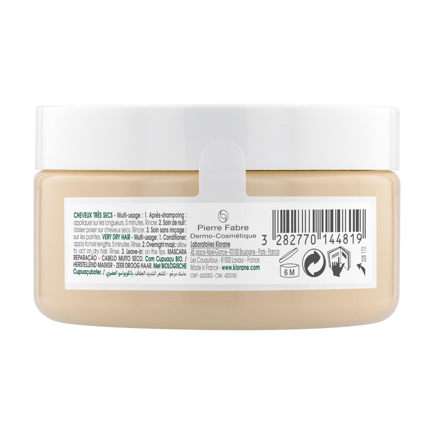 Klorane Masque 3 en 1 - Réparation