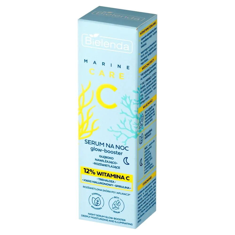 Bielenda C Marine Care Serum głęboko nawilżająco-rozświetlające na noc
