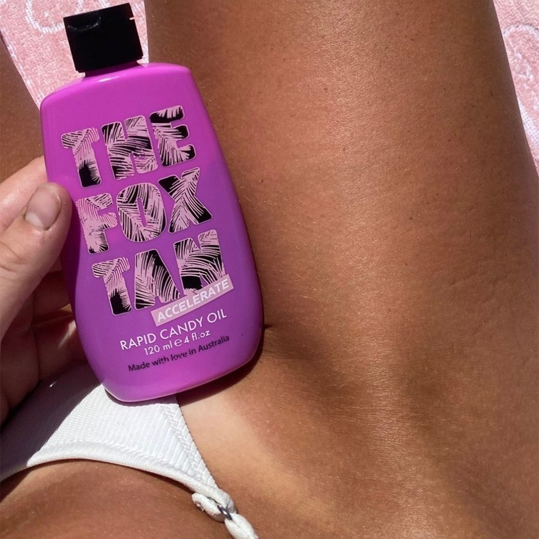 Samoopaľovací olej THE FOX TAN Quick Candy Oil - 120 ml