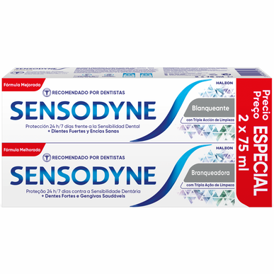 Sensodyne valkaiseva hammastahna 2 x 75 ml
