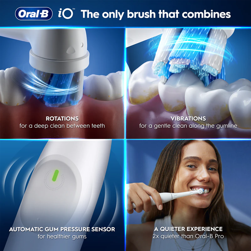 Escova de dentes elétrica Oral-B iO2 Clean & Gentle