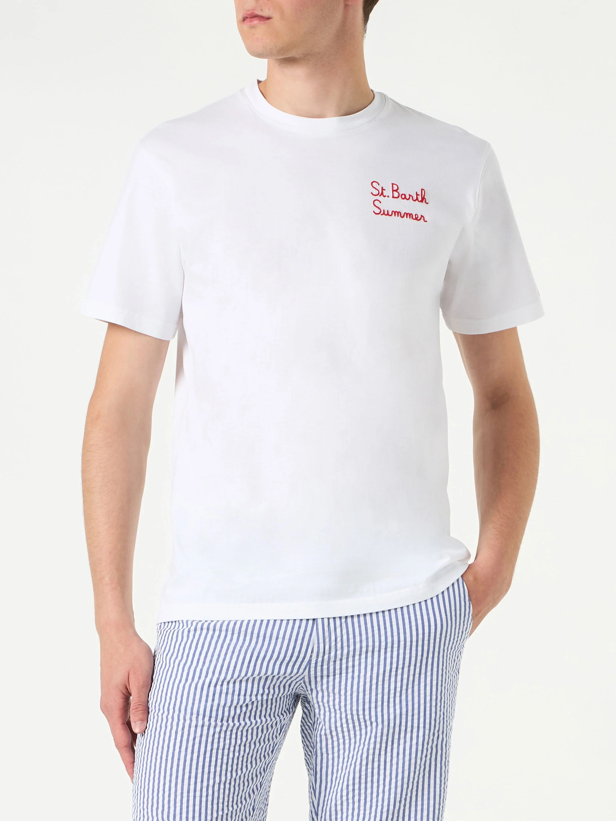 T-shirt da uomo in cotone con stampa famiglia Simpson | EDIZIONE SPECI