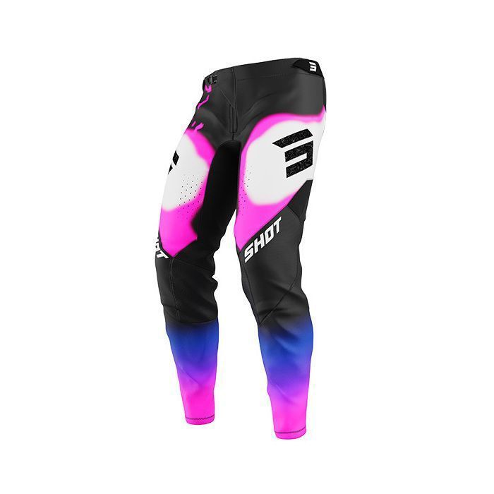 Pantaloni da motocross SHOT RACE GEAR Aerolite Astral Blue Pink
